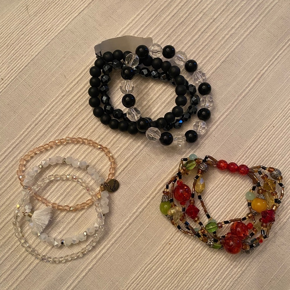 Assorted Beaded Bracelets
